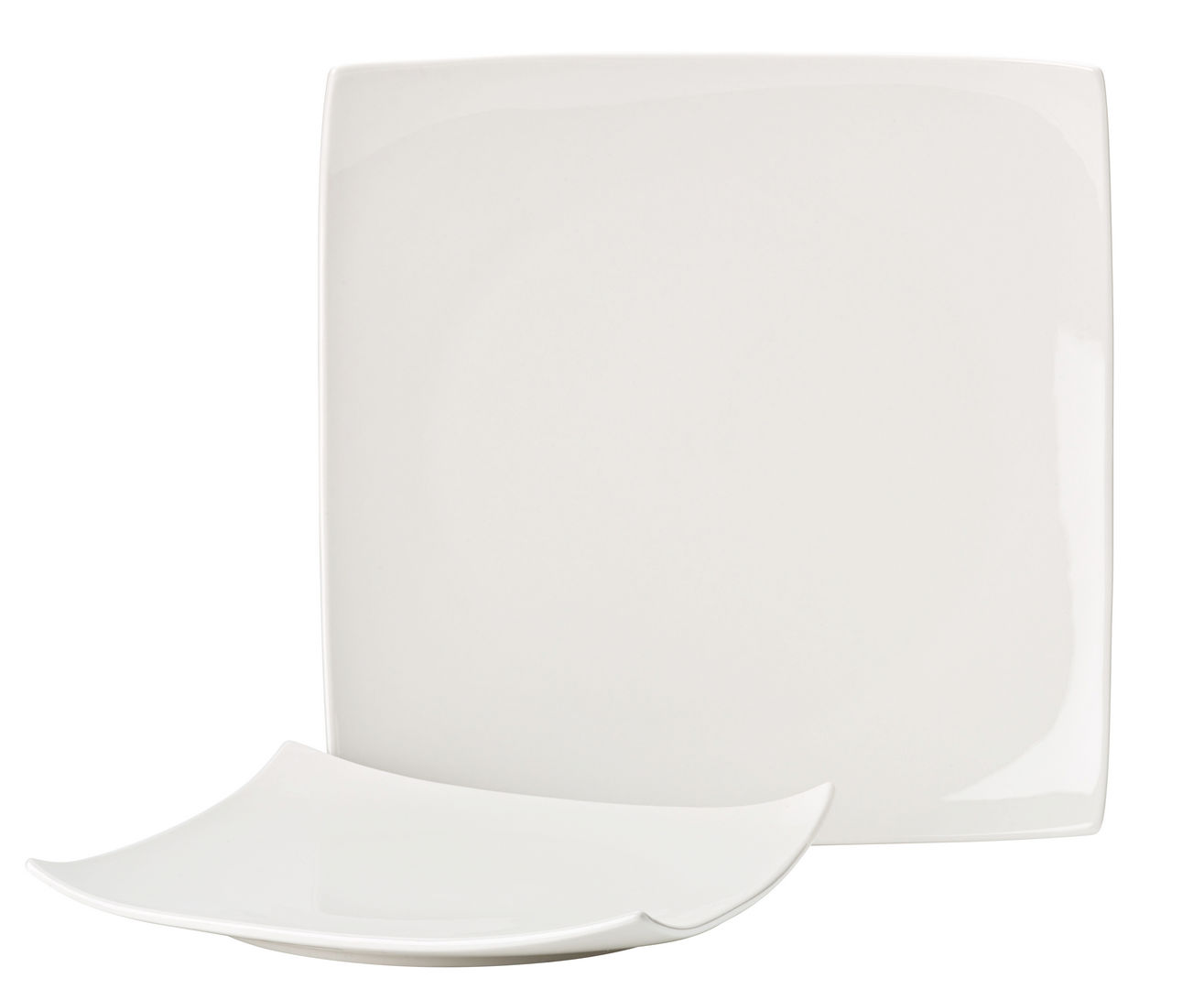 Pure White Square Plate 8" (20.5cm) - Pack of 18
