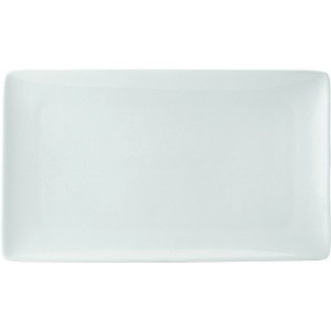 Pure White Rect Plate 13.75 x 8.25" (35 x 21cm)