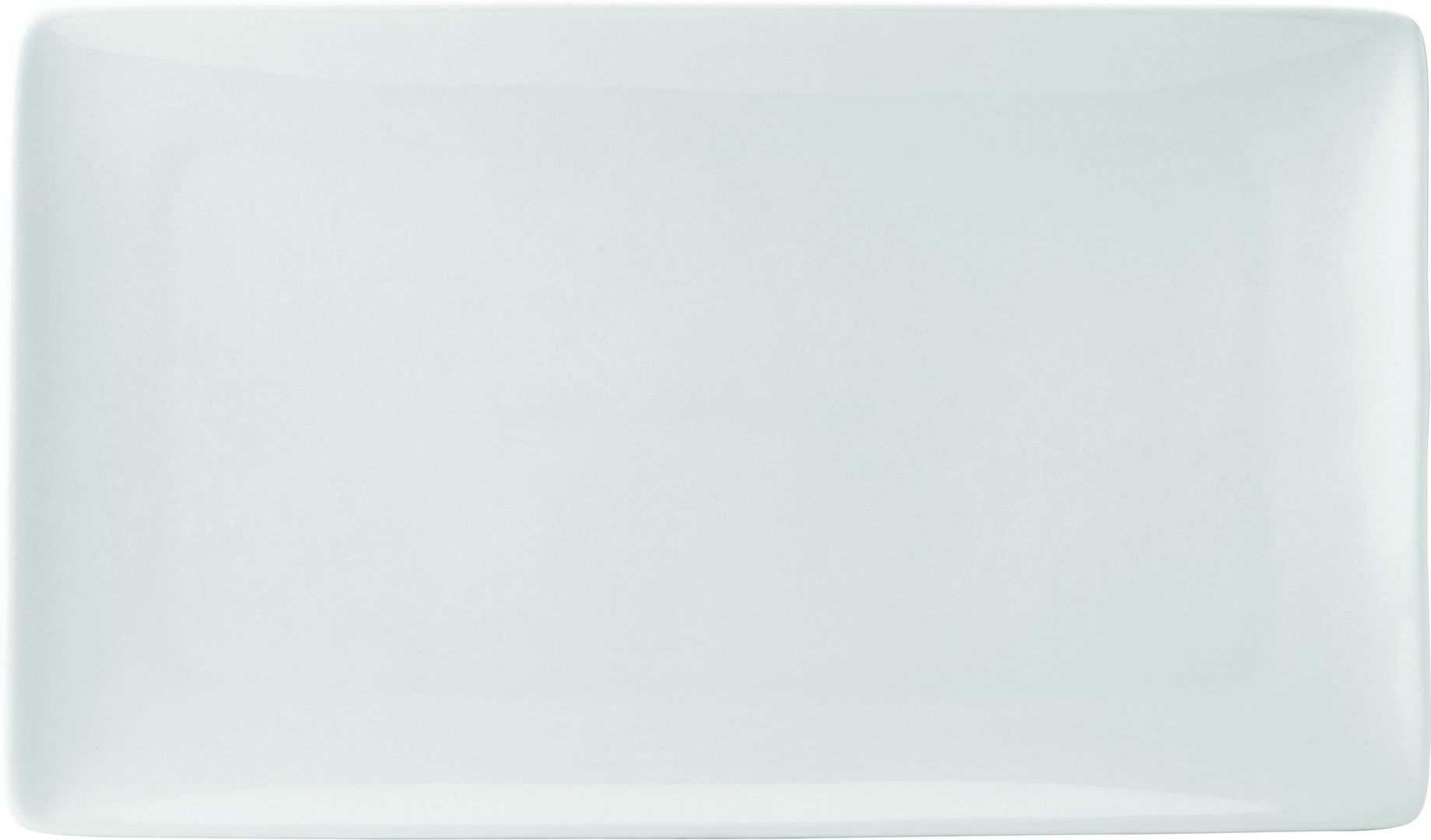 Pure White Rect Plate 13.75 x 8.25" (35 x 21cm) - Pack of 12