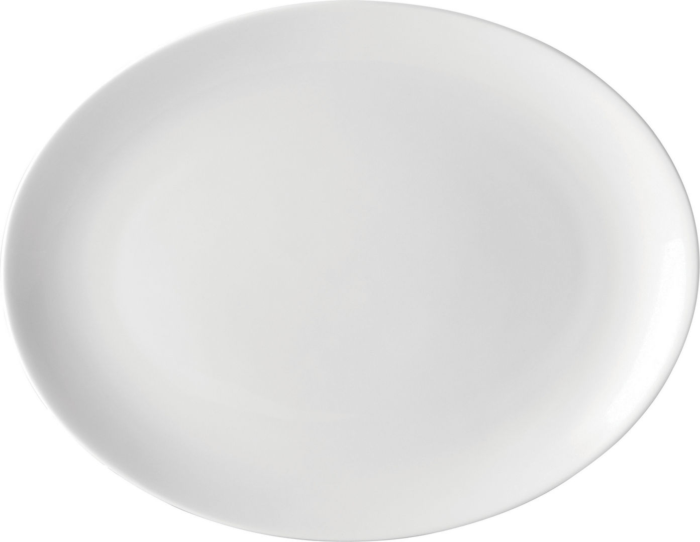 Pure White Oval Plate 10" (25cm) - Pack of 24