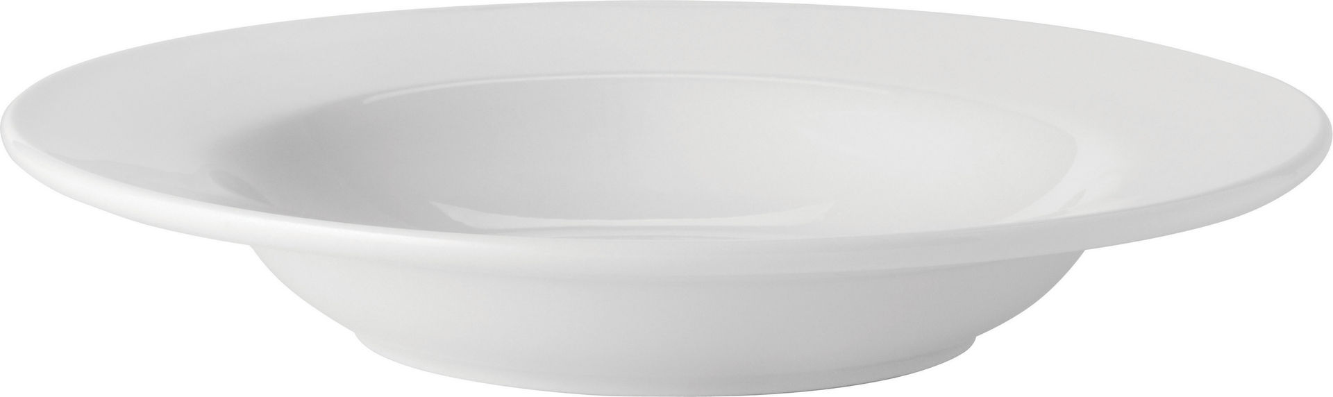 Pure White Rimmed Soup 9" (22.5cm) - Pack of 24