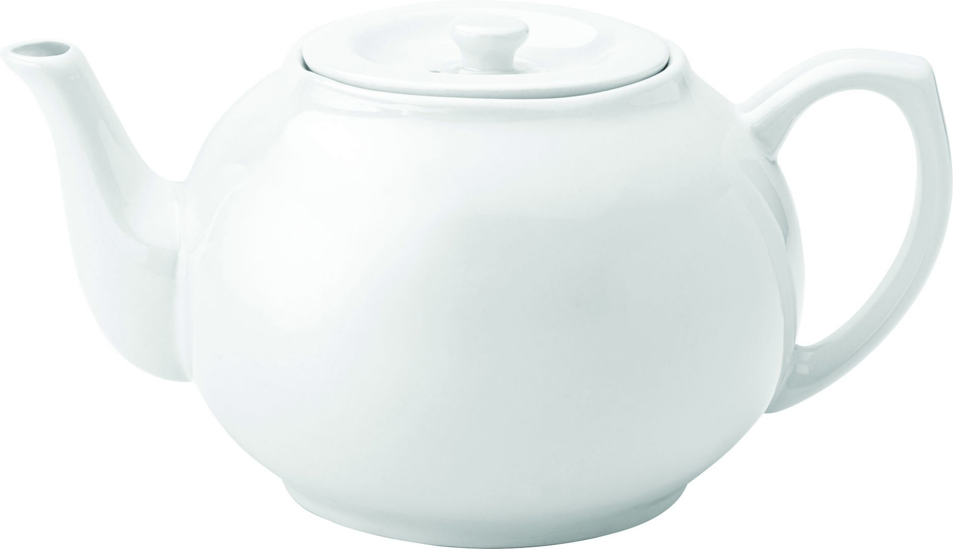 Pure White Teapot 42oz (120cl) - Pack of 6