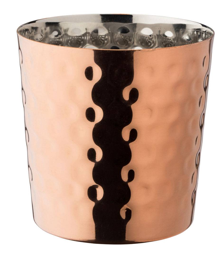 Copper Hammered Cup 3.5'' (9cm) - Pack of 12