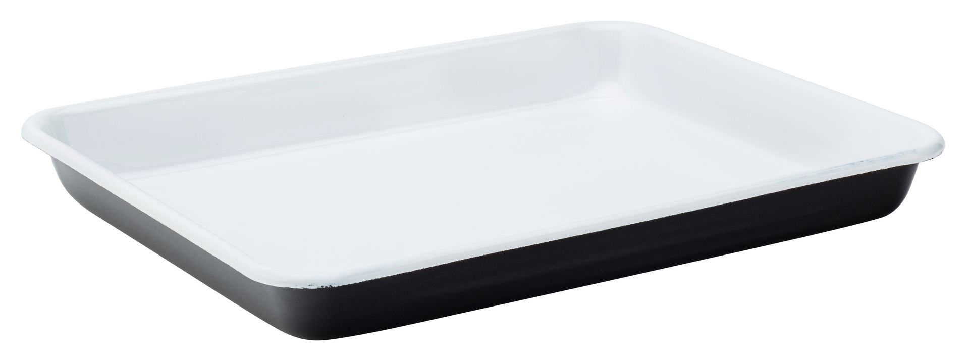 Eagle Enamel Black Baking Tray 11" (28cm) - Pack of 6