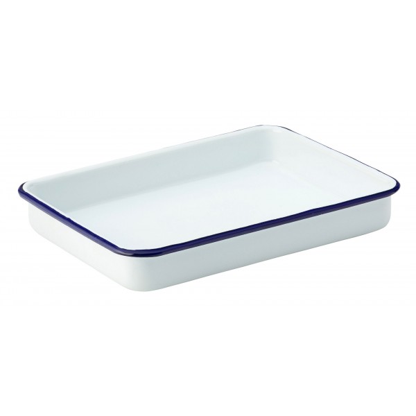 Enamel 2024 baking tin