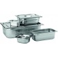 Stainless Steel GN 1/9 Handled Lid