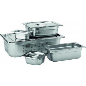 Stainless Steel GN 1/1 Handled Lid