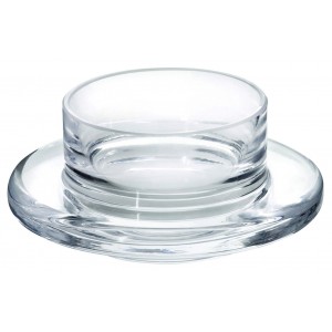 Glass Base for Butter Dish 3.5" (9cm) 1oz (3cl)