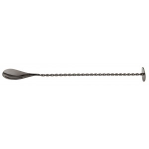 Gunmetal Cocktail Mixing Spoon 11" (28cm)