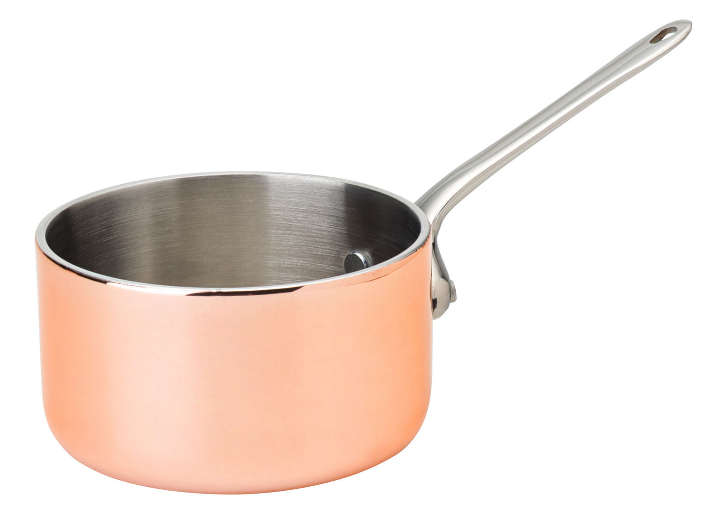 Mini Copper Pres Saucepan 3" (7.5cm) 5.5oz (15cl) - Pack of 6
