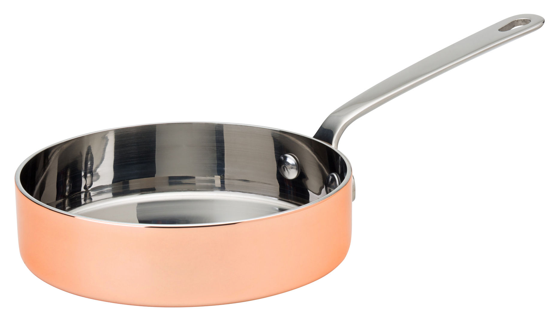 Copper Presentation Frypan 5" (12.5cm) 12.25oz - Pack of 6