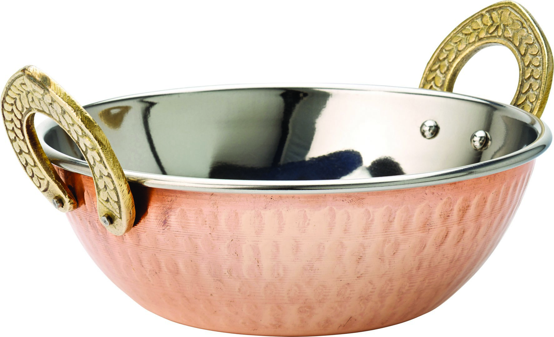 Copper Kadai Dish 6" (15cm) 19.25oz (55cl) - Pack of 12