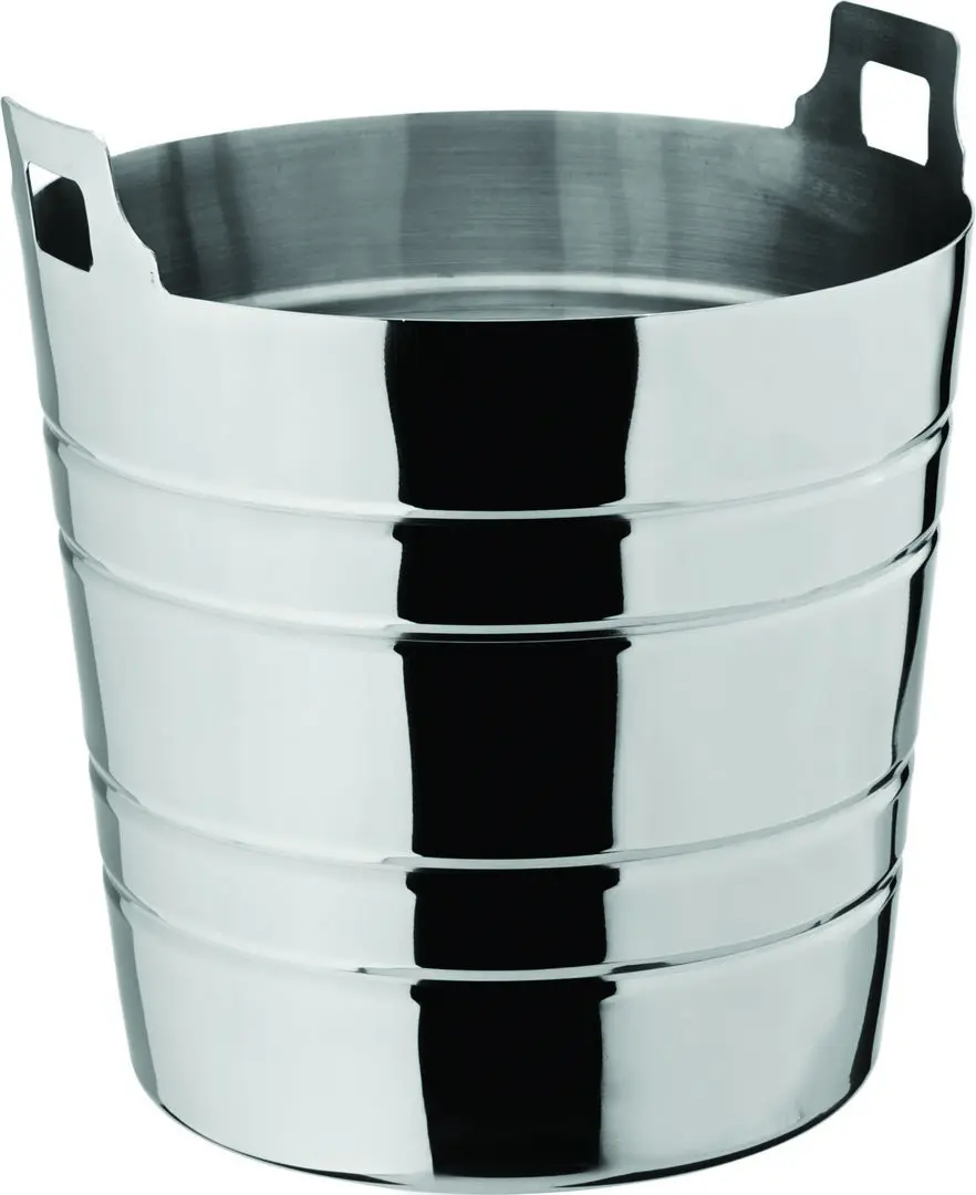 Ribbed Wine Bucket 8" (20cm) H: 7.5" (19cm) - Pack of 6 1 wine bucket