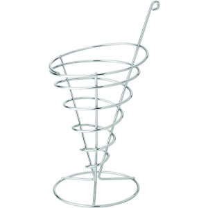 Wire Cone 4.75" (12cm) H: 8.75" (22cm)