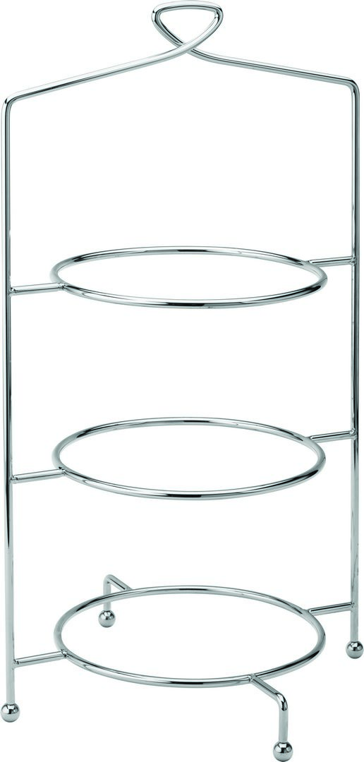 Savoy 3 Tier Cake Plate Stand 18" (46cm) - Pack of 1