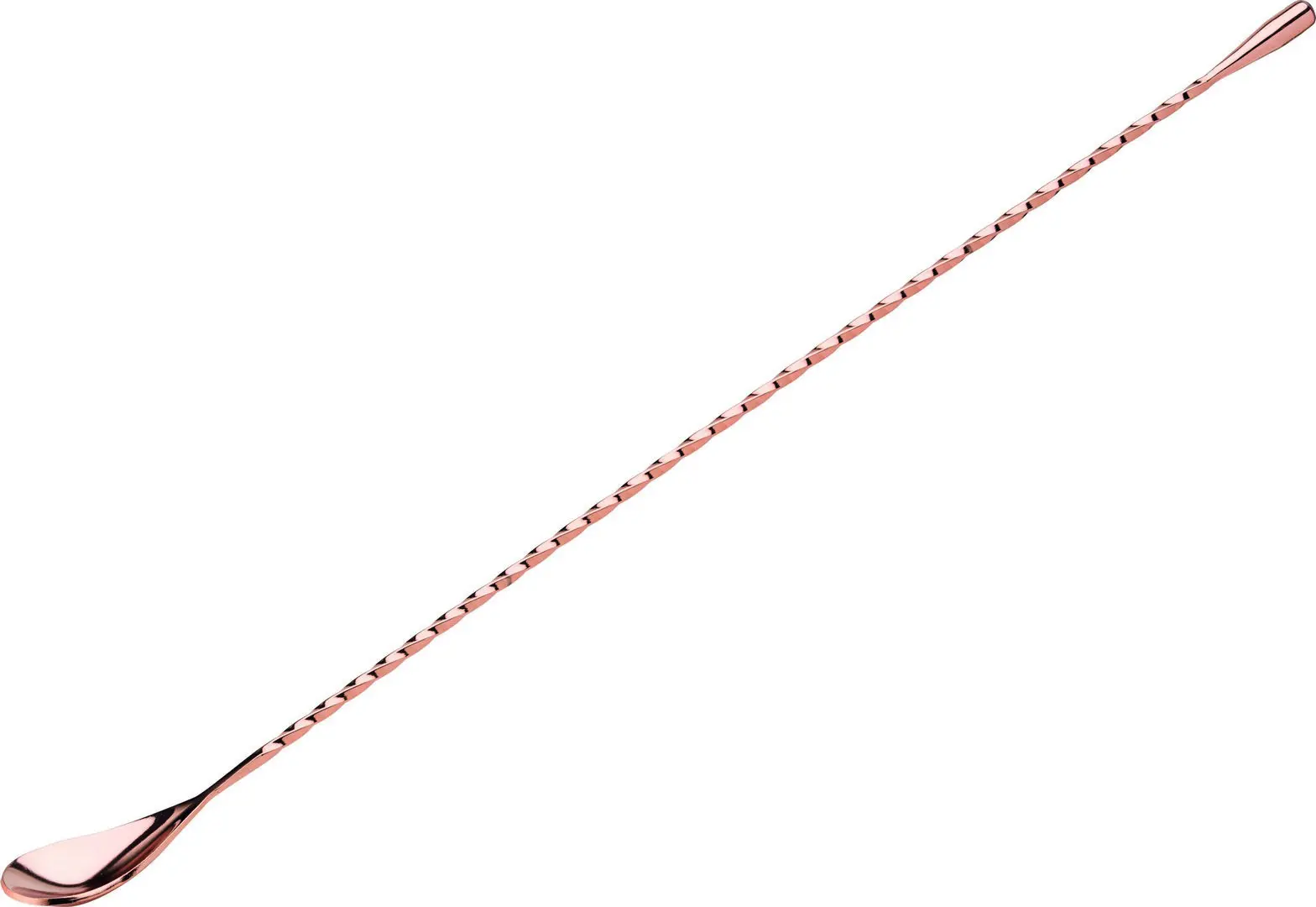 Teardrop Copper Cocktail Mixing Spoon 15.75"(40cm) - Pack of 12 1 mixing spoon cocktail