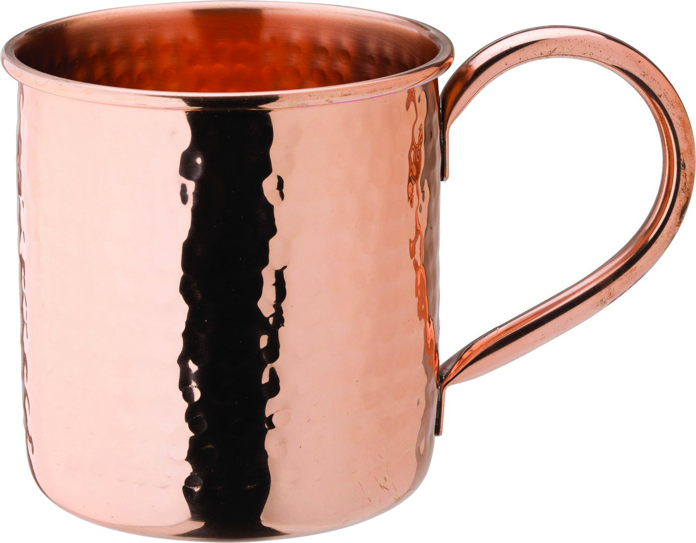 Copper Hammered Mug 18oz (51cl) - Pack of 6 1 hammered mug