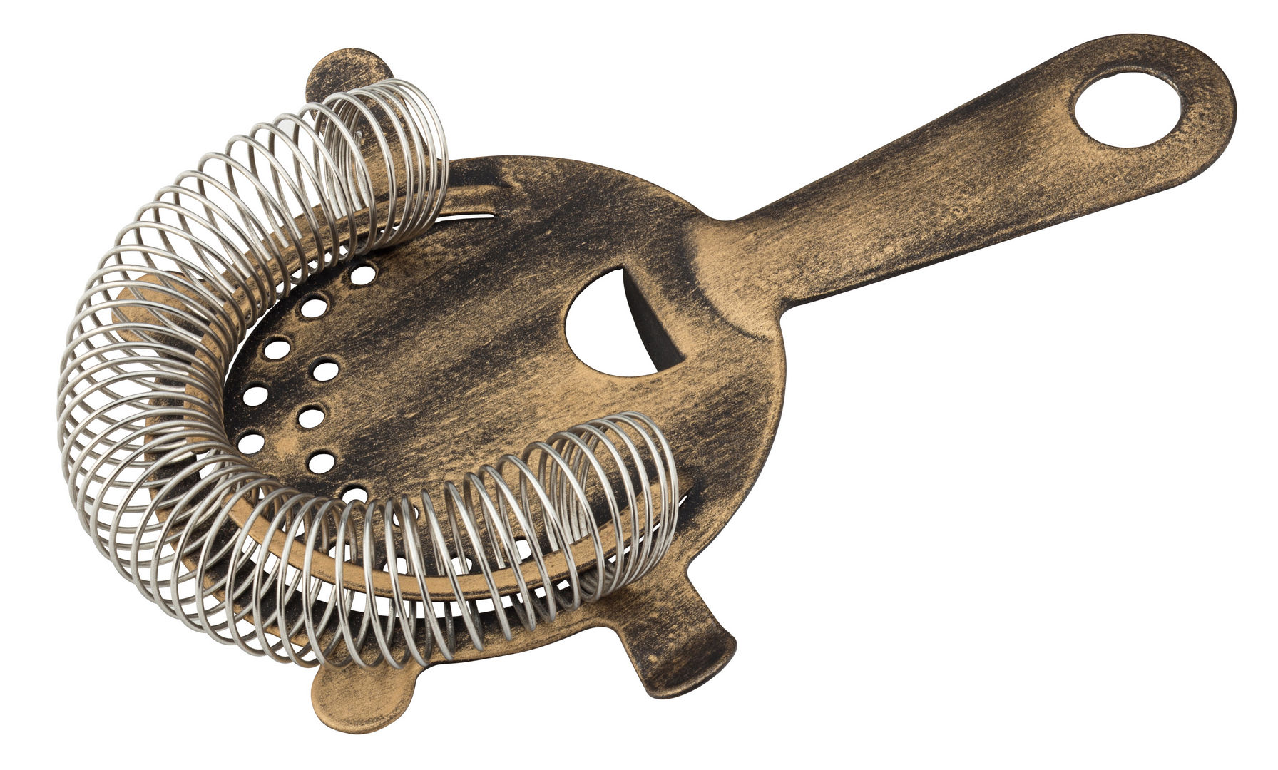 Vintage Copper Cocktail Strainer - 4 Prong - Pack of 6