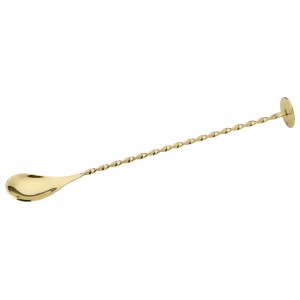 Gold Cocktail Mixing Spoon 11" (28cm)