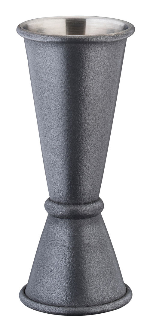 Matt Pewter Effect Jigger 25/50ml NGS - Pack of 6