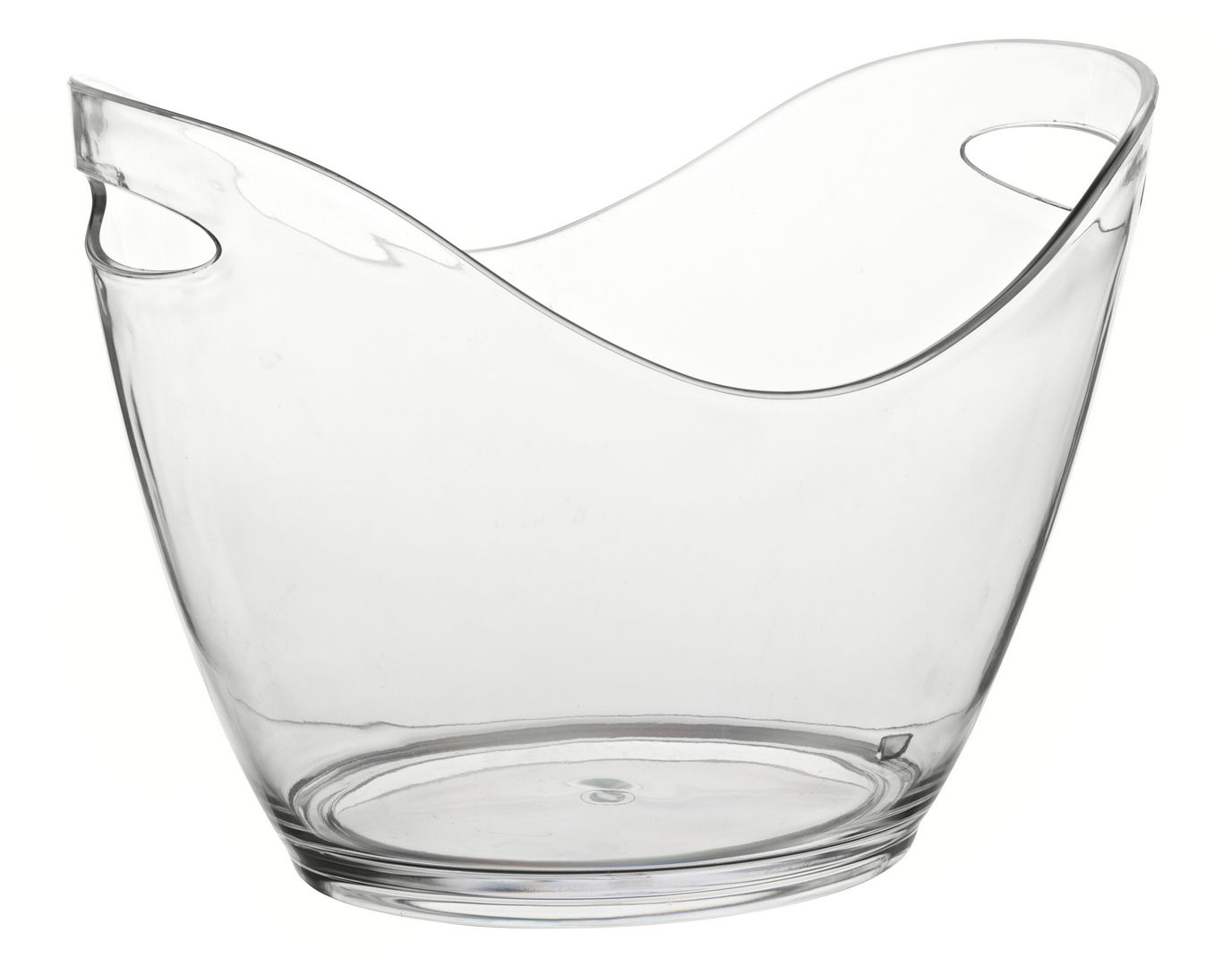 Small Champagne Bucket Clear 10.5" (27cm) - Pack of 6