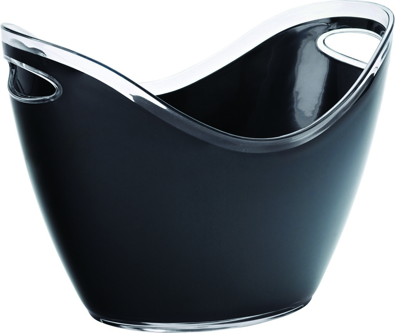 Large Champagne Bucket Black 13.75" (35cm) - Pack of 2