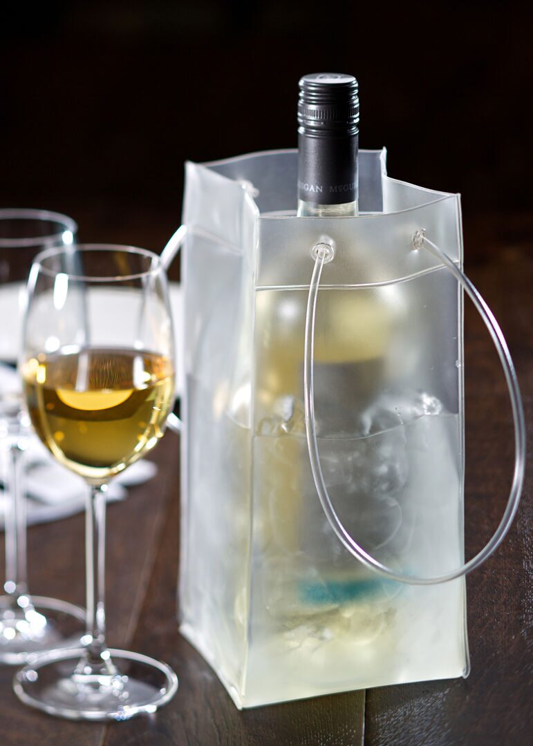 Wine/Champagne Bag Clear 10" (25cm) - Pack of 6 2 Wine/Champagne Bag Clear 10" (25cm) - Pack of 6 - Image 2