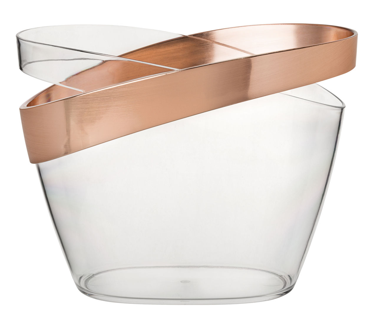 Copper Banded Champagne Bucket 12" (30.5cm) - Pack of 2