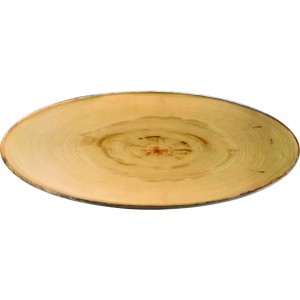 Elm Footed Oval Platter 25.5 x 10" (65 x 26cm)