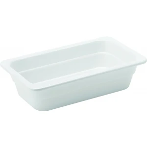 Melamine White GN 1/4 - 2.5" (6.5cm) Deep