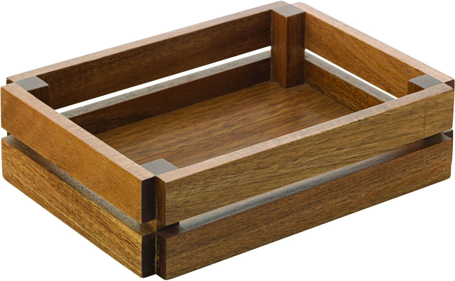 Acacia Small Crate 8.75" x 6.25" (22 x 16cm) - Pack of 6 1 crate