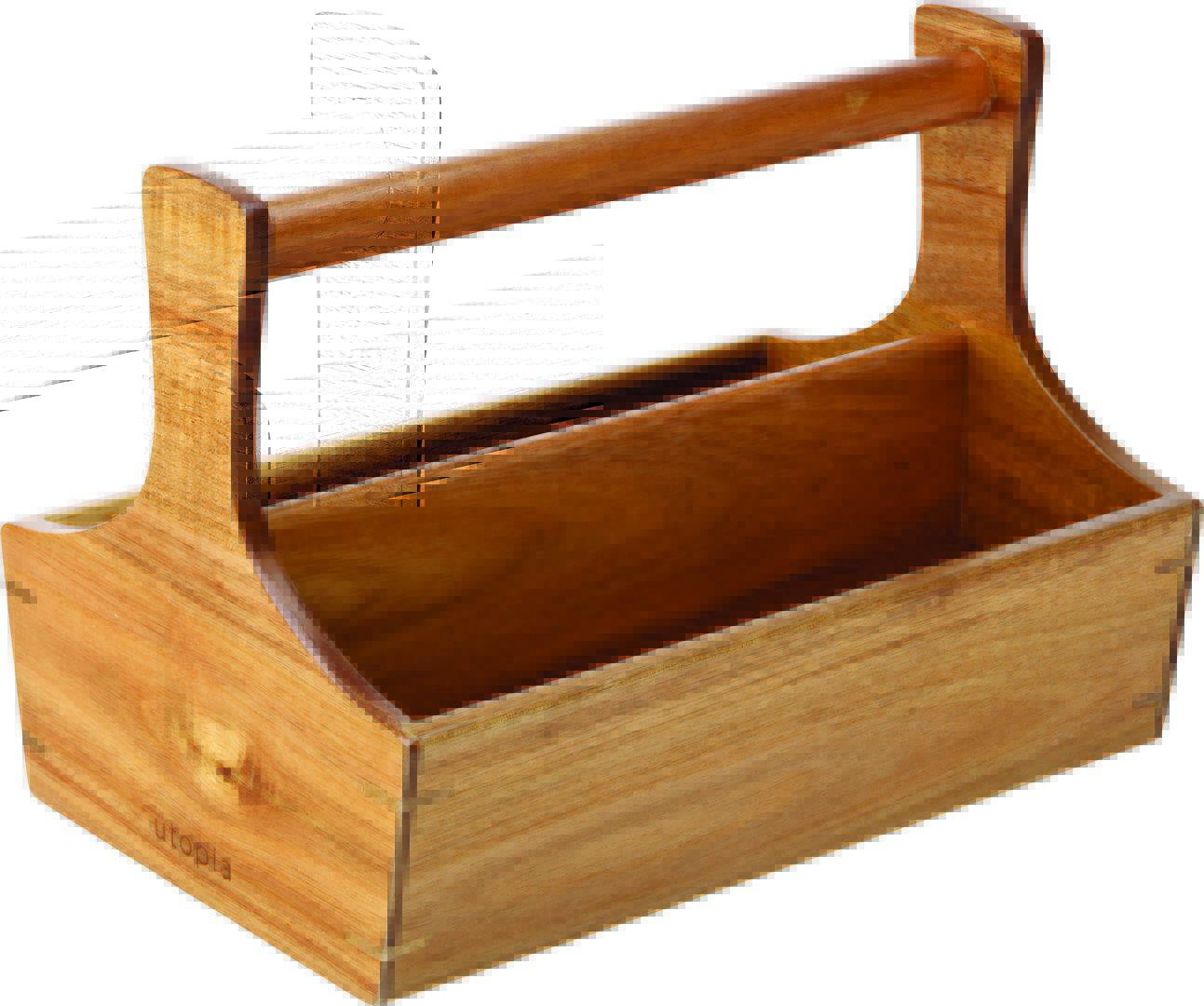 Rockport Acacia Condiment Crate 10.25 x 6.75" - Pack of 2