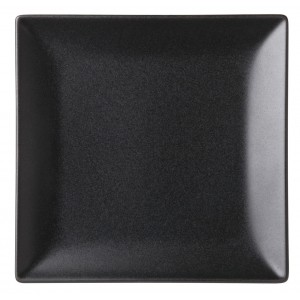 Noir Square  Black Plate 7" (18cm)