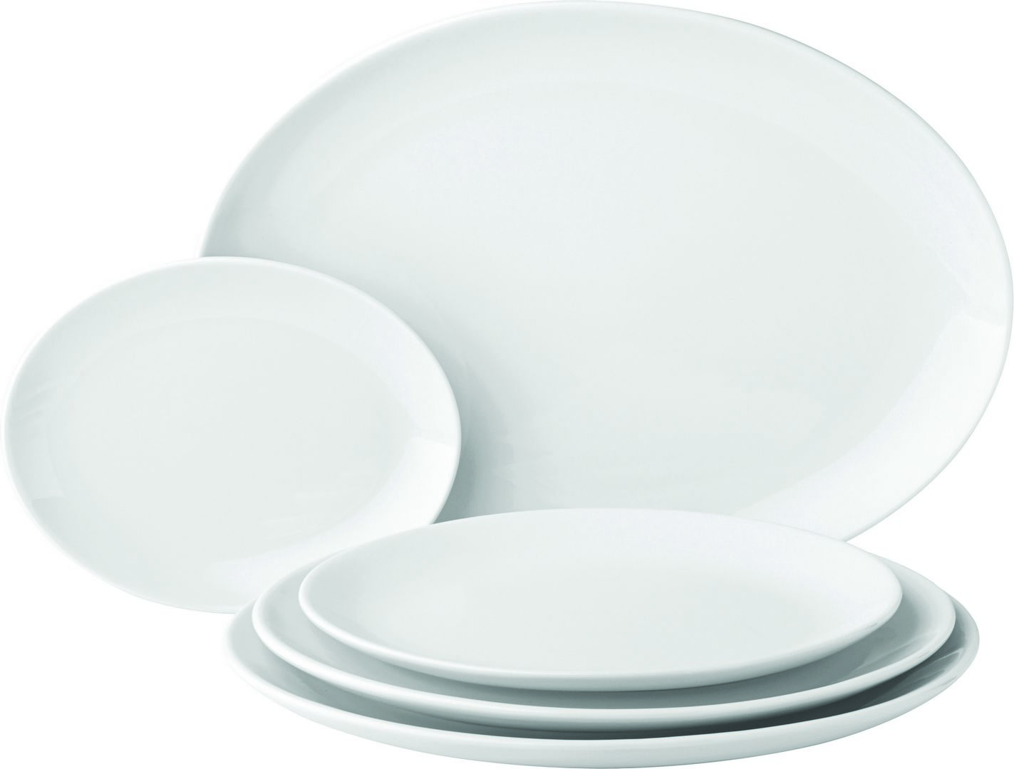 Titan Oval Plate 9.5" (24cm) - Pack of 24