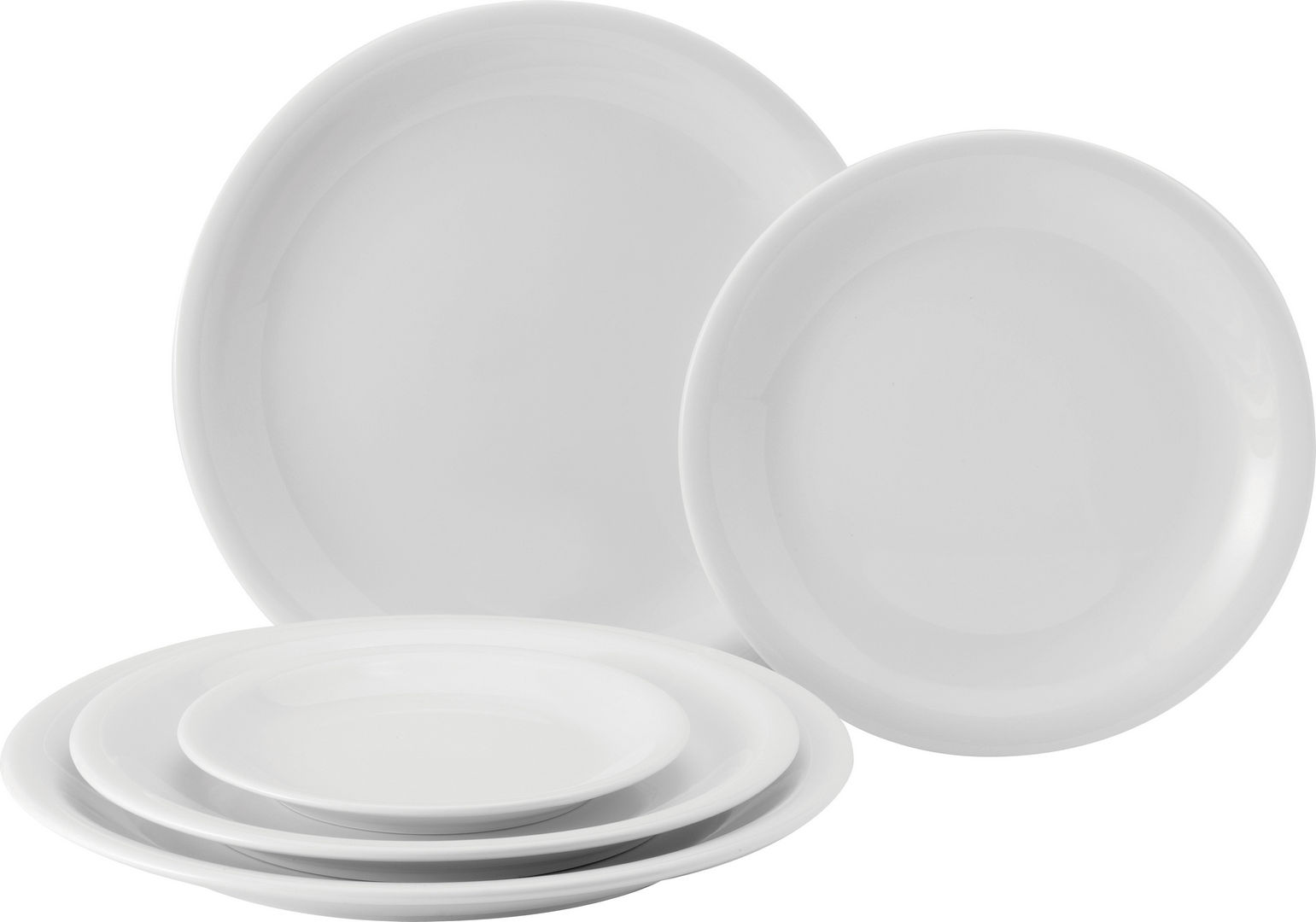 Titan Narrow Rimmed Plate 10.25" (26cm) - Pack of 6