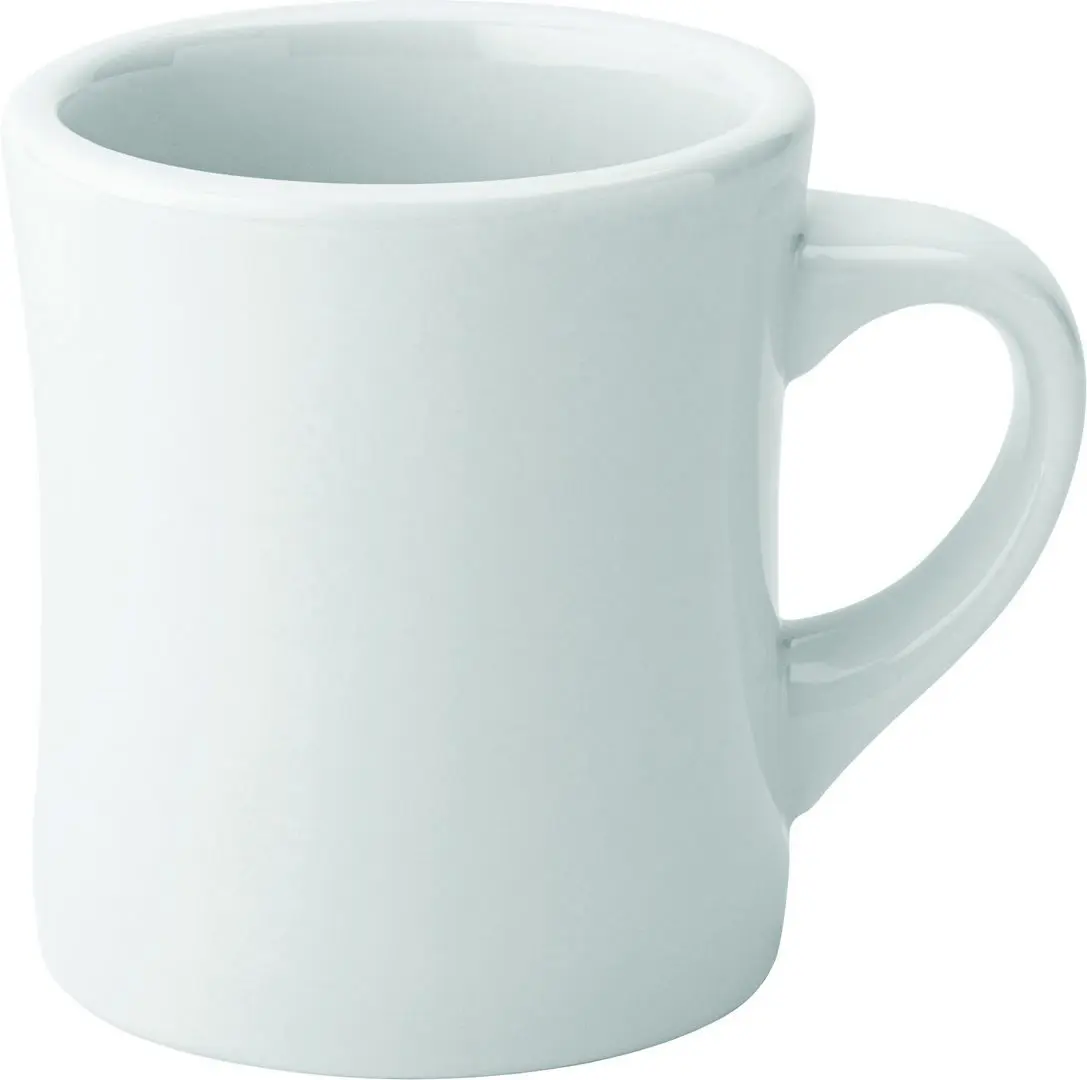Titan Concave Diner Mug 10oz (28cl) - Pack of 6 1 Titan Concave Diner Mug 10oz (28cl)