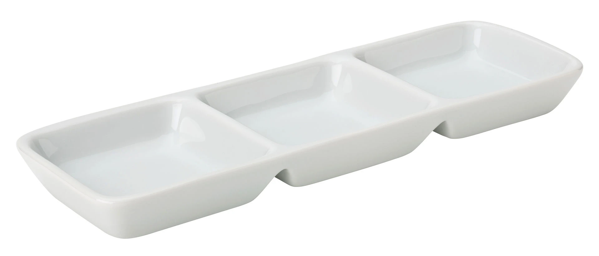 Titan Triple Divided Dish 7.75 x 2.5" (20 x 6.5cm) - Pack of 48 1 Titan Triple Divided Dish 7.75 x 2.5" (20 x 6.5cm)