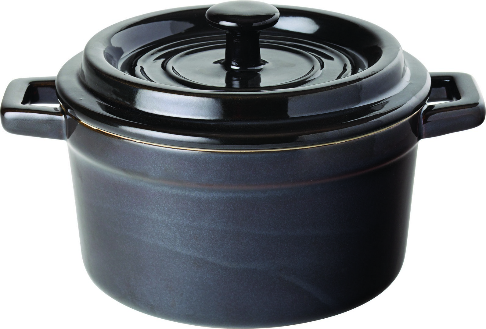 Midnight Round Casserole 5.5" (14cm) 27.5oz (79cl) - Pack of 6