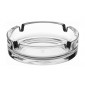 Small Clear Glass Stackable Ashtray 4.25