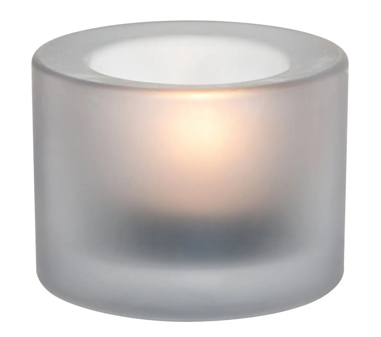 Chunky Tealight Holder - White - Pack of 12 1 Chunky Tealight Holder - White - Pack of 12
