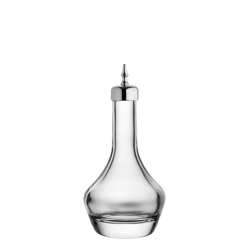 Bitters Bottle 3.5oz (10cl) Silver Top - Pack of 6