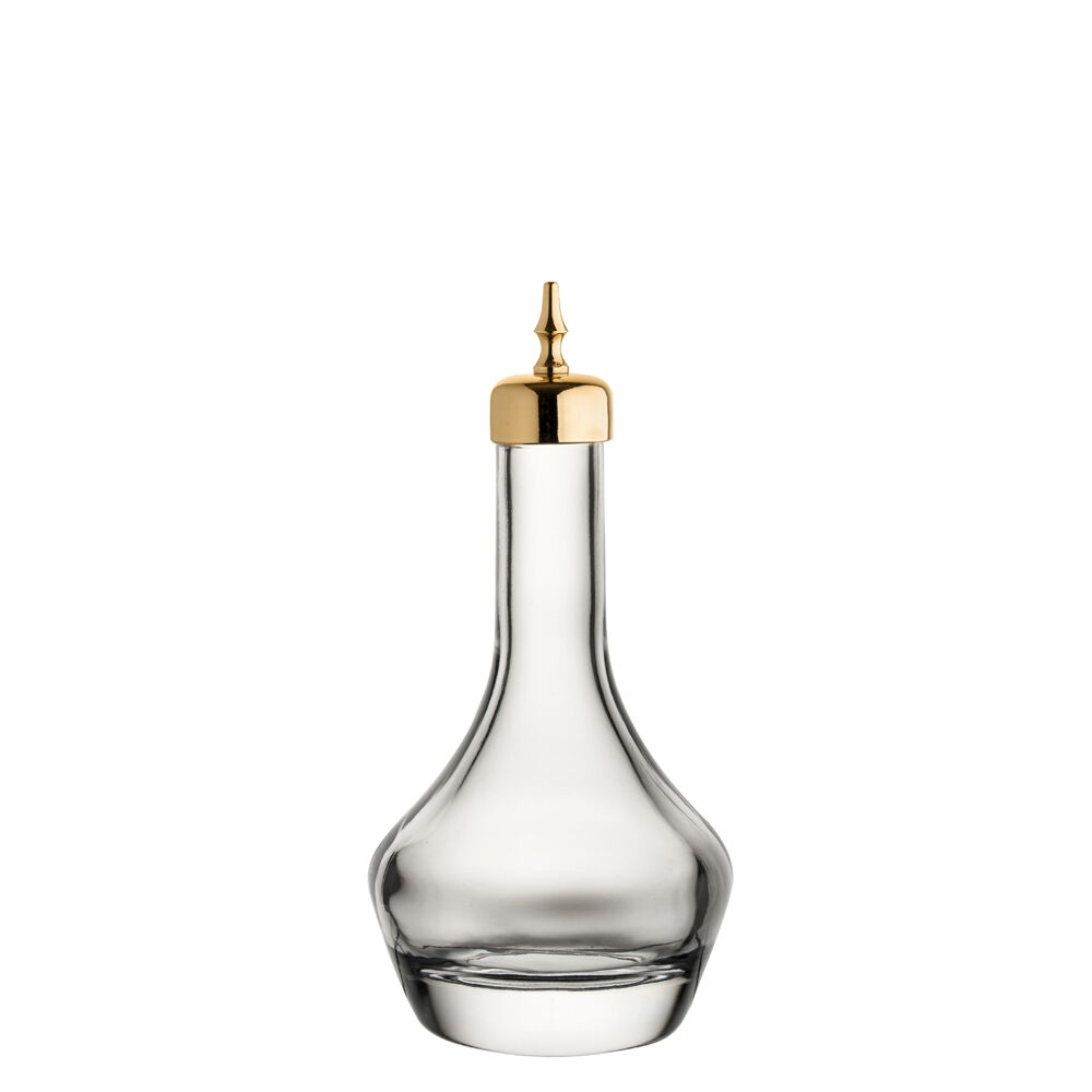 Bitters Bottle 3.5oz (10cl) Gold Top - Pack of 6