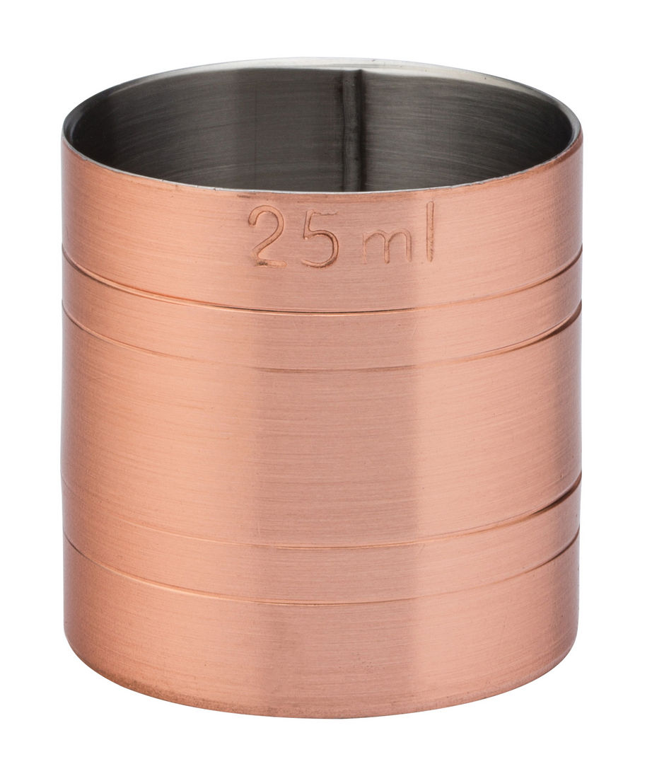 Copper Thimble Measure 25ml CE - Pack of 12