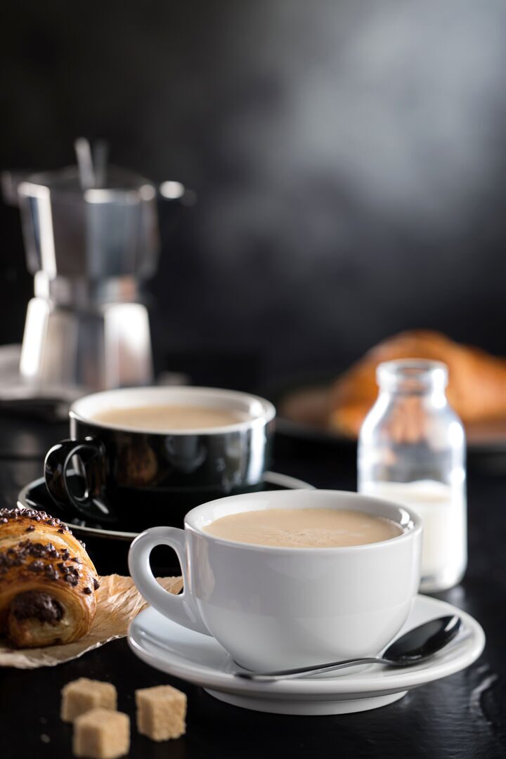 Barista White Teapot 15oz (45cl) - Pack of 6 2 Barista White Teapot 15oz (45cl) - Pack of 6 - Image 2