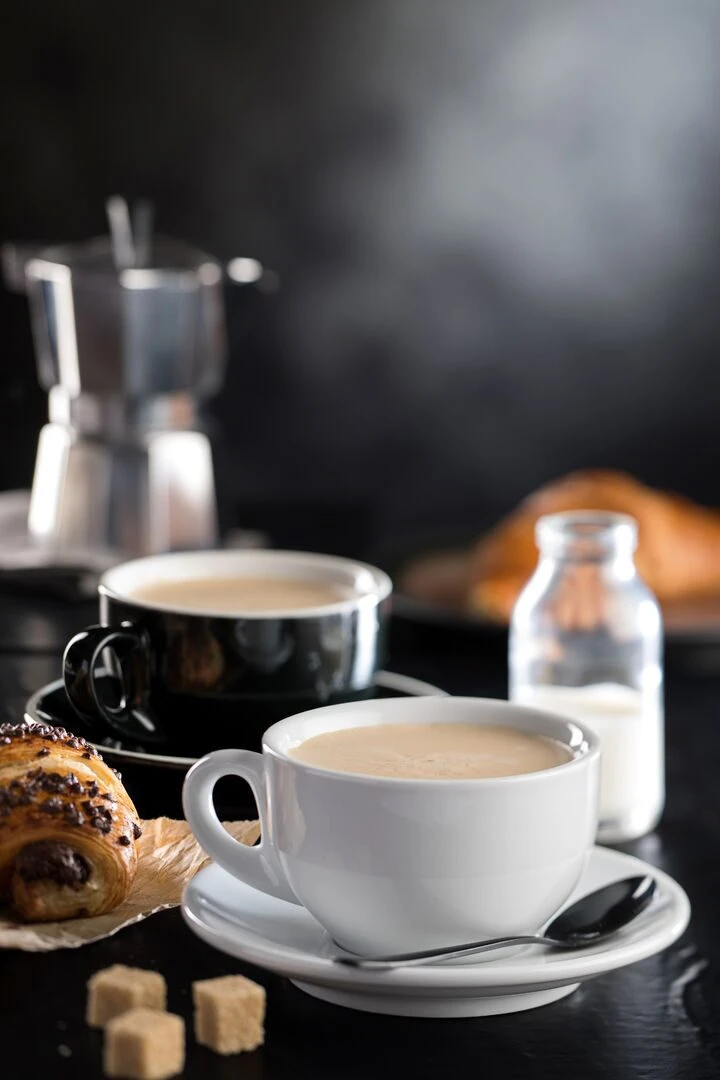 Barista Cappuccino White Cup 7oz (20cl) - Pack of 12 2 Barista Cappuccino White Cup 7oz (20cl) - Pack of 12 - Image 2