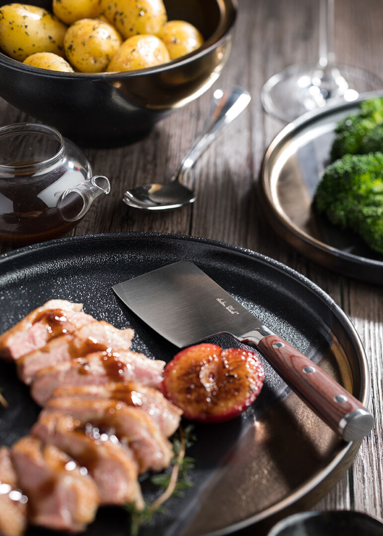 Anton Black Cleaver - Pack of 12 2 Anton Black Cleaver - Pack of 12 - Image 2