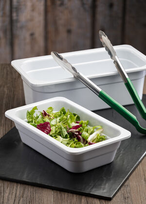 Melamine White GN 1/3 - 2.5" (6.5cm) Deep - Pack of 6 2 Melamine White GN 1/3 - 2.5" (6.5cm) Deep - Pack of 6 - Image 2