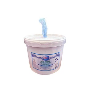 Tub of 1000 70% Alcohol Surface Disinfectant Wipes