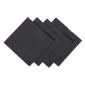 Black Cocktail Napkin