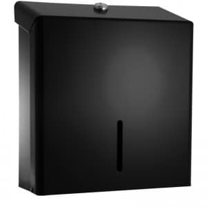 Black C-Fold Hand Towel Dispenser